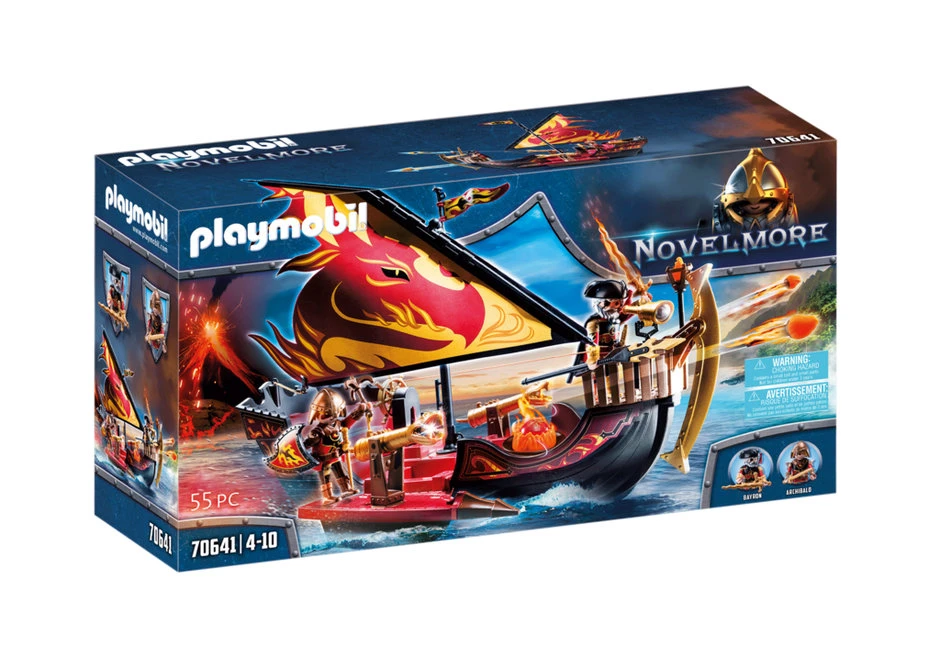 摩比世界 70641伯纳姆突袭者消防船