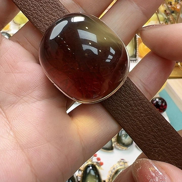 琥珀未镶嵌珠宝奇石