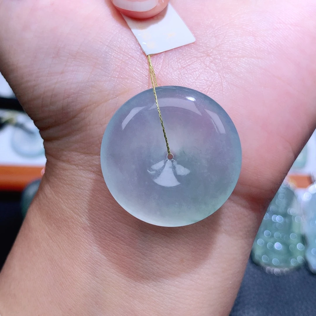 颈饰未镶嵌翡翠扣子