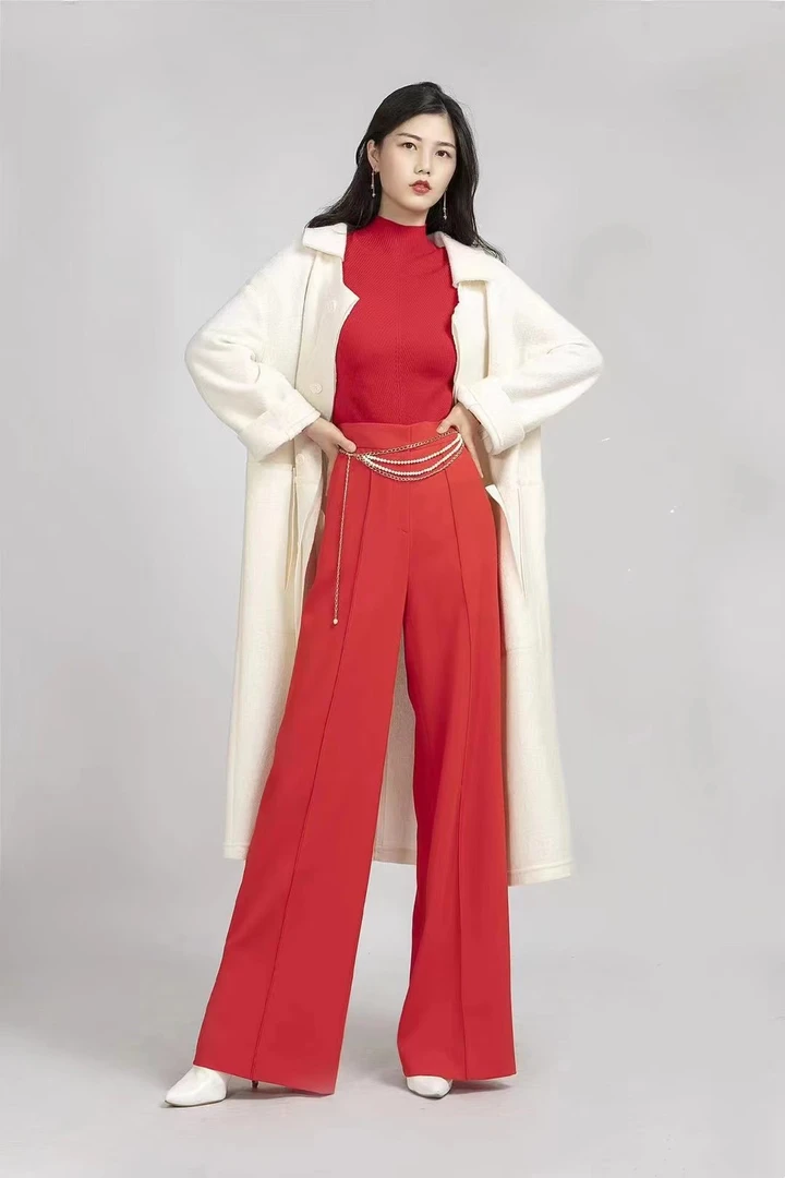 不支持退换二折 5100030 时尚垂感巴黎裤 休闲裤