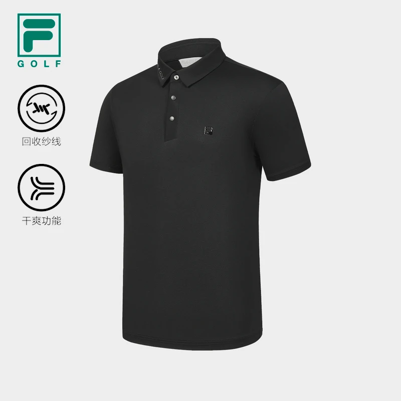 Fila/斐乐高尔夫POLO衫男舒适商务时尚百搭运动短袖A61M525196A