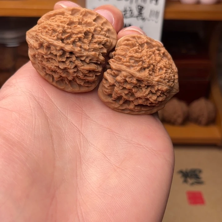 吊坠文玩核桃桃心满天星41（6）