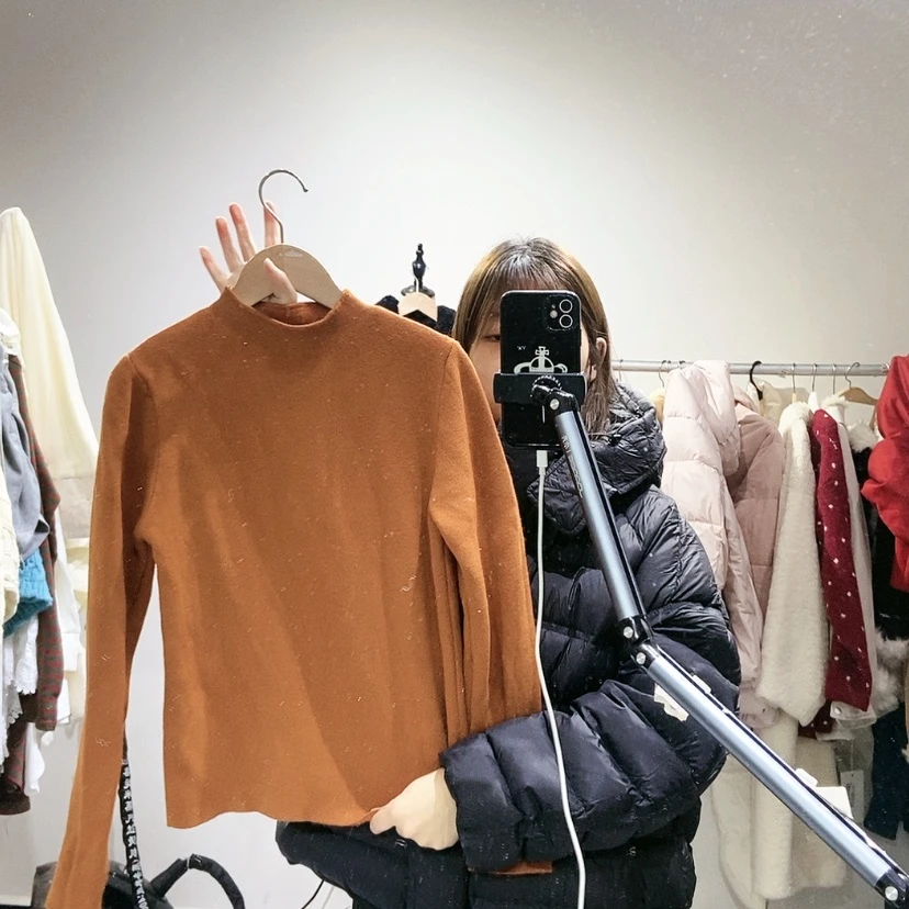 【闪购商品】橘色打底