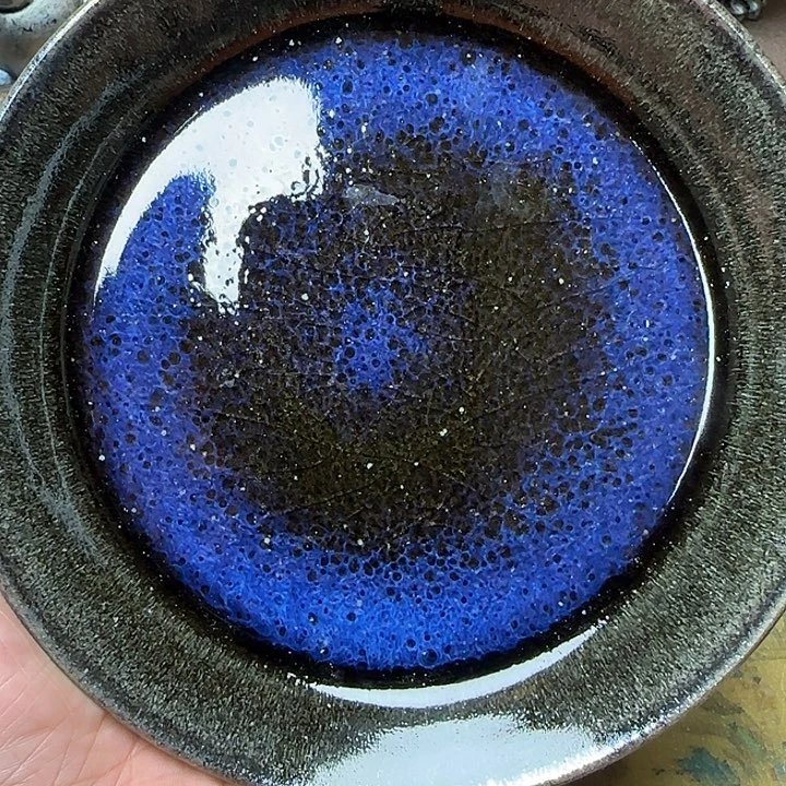 借***连茶盏主人杯龙窑柴烧全手工