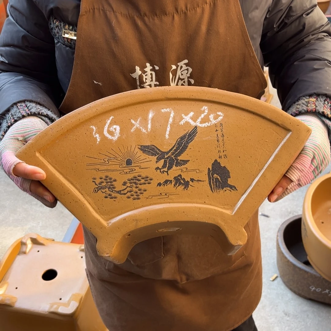 花盆紫砂盆景艺术