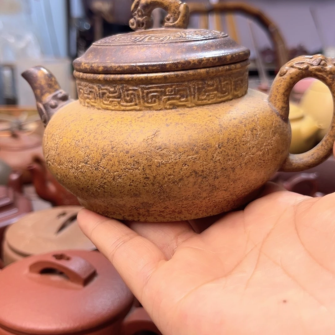 茶壶紫砂全手工制作