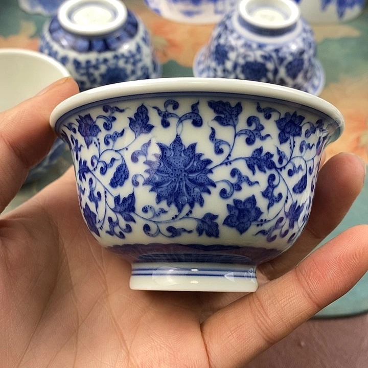 杯悟*现代景德镇全手工全手绘茶具1688888微瑕