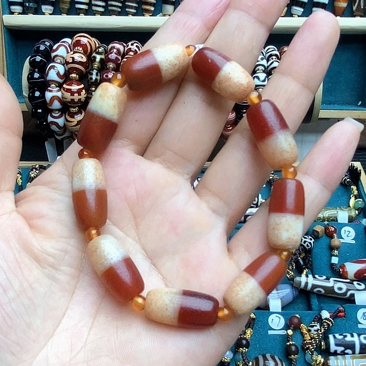 玛瑙/玉髓手链合金