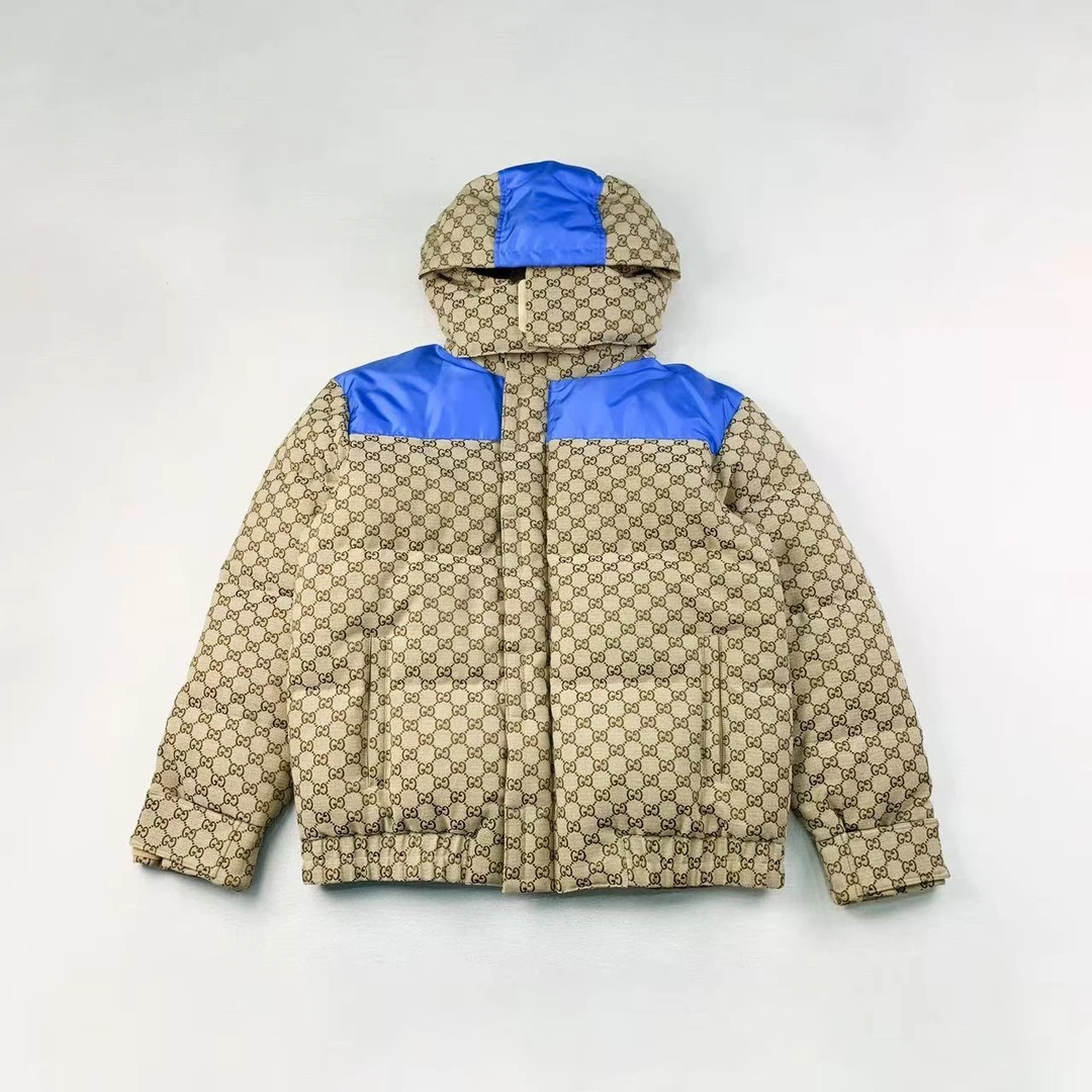 未使用 GUCCI/古驰 古驰满印羽绒服50码