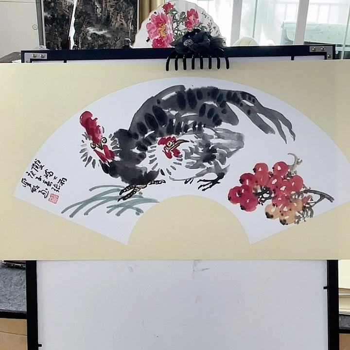 国画张圣敏先生纯手绘作品