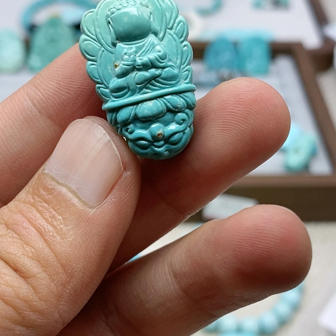 【闪购商品】未镶嵌绿松石713