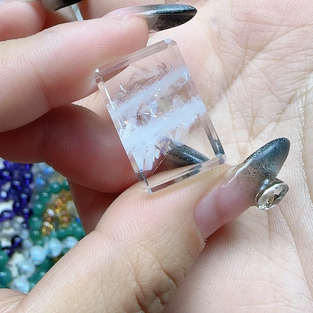 水晶手串未镶嵌୧***白幽灵