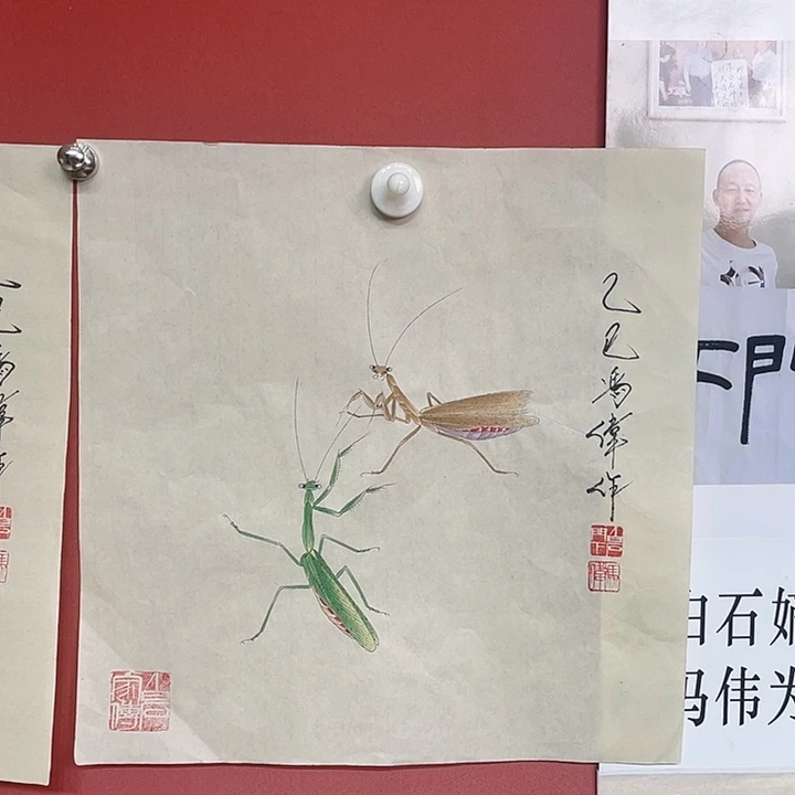国画冯老师手绘作品