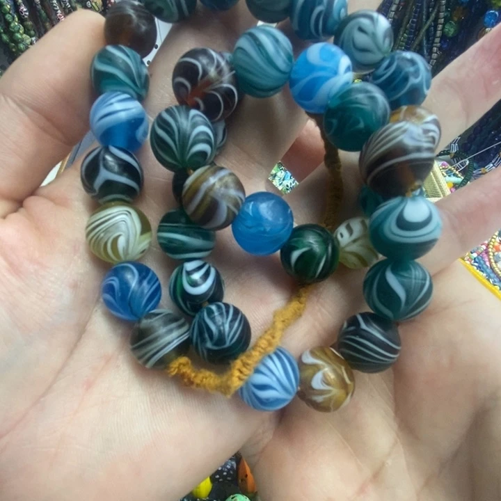 颈饰琉璃尼泊尔凤尾