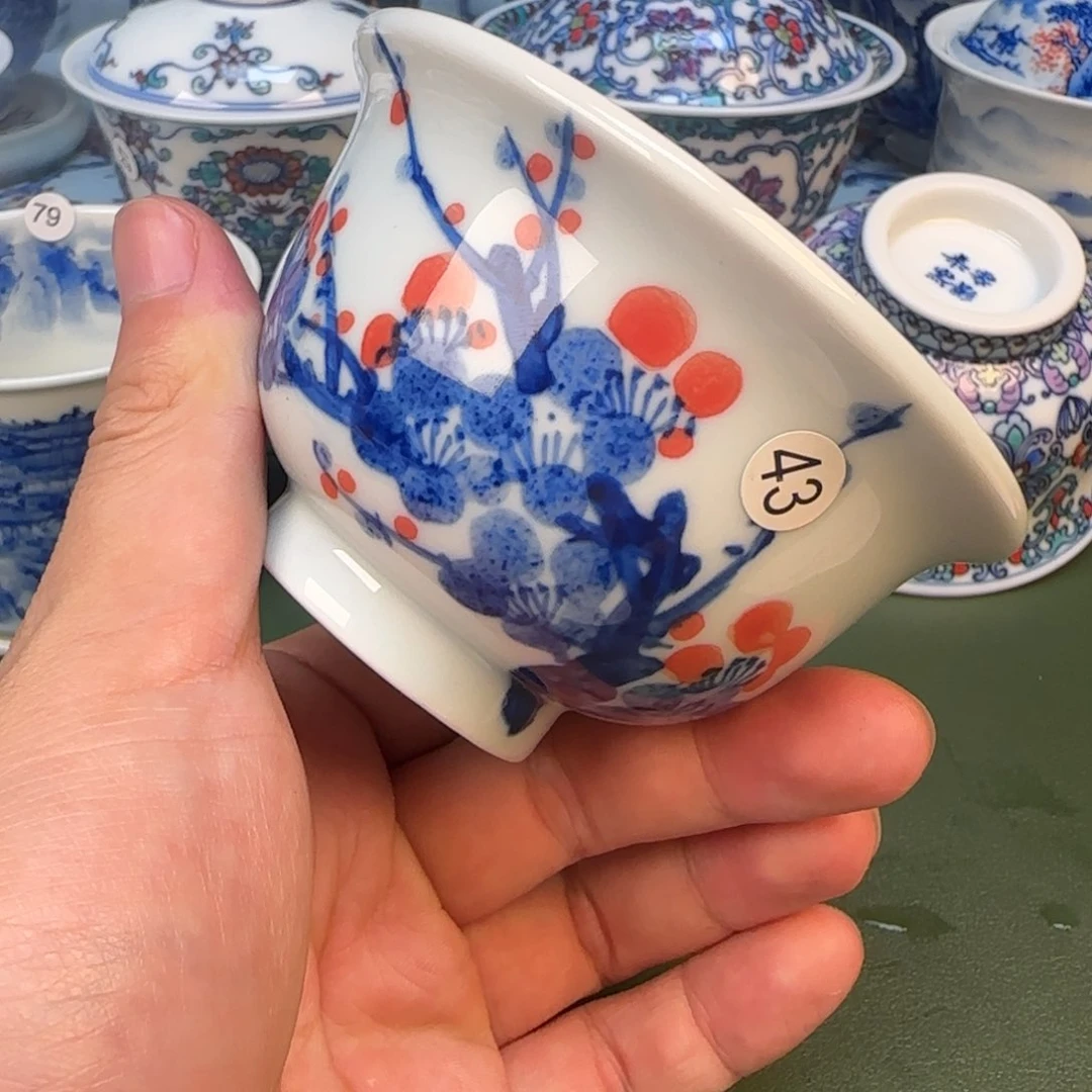 彦祖纯手工手绘茶具43