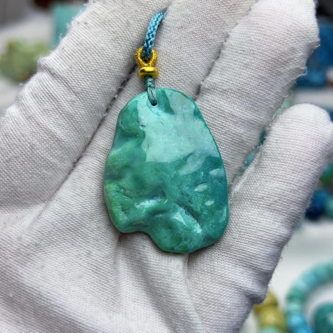 绿松石珠宝奇石未镶嵌