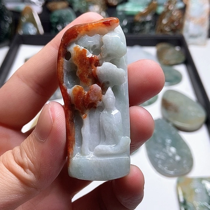 翡翠未镶嵌颈饰翡翠a货