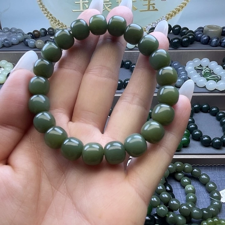 未镶嵌手串和田玉