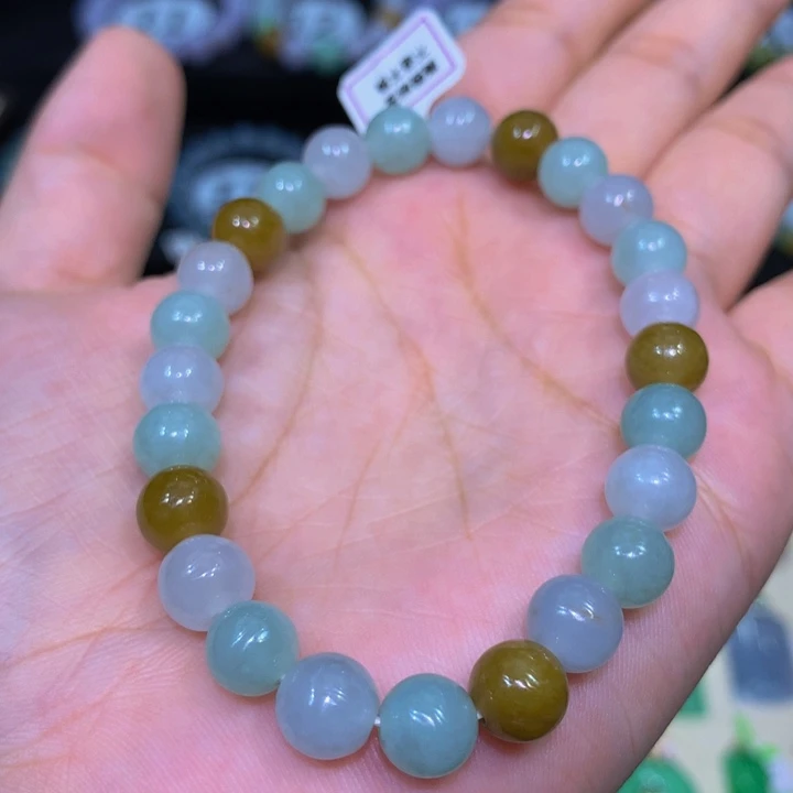翡翠未镶嵌手链翡翠