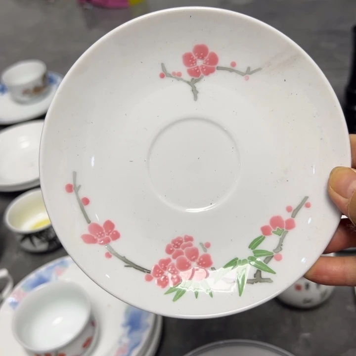 醴陵高温瓷釉下工艺手绘的15厘米