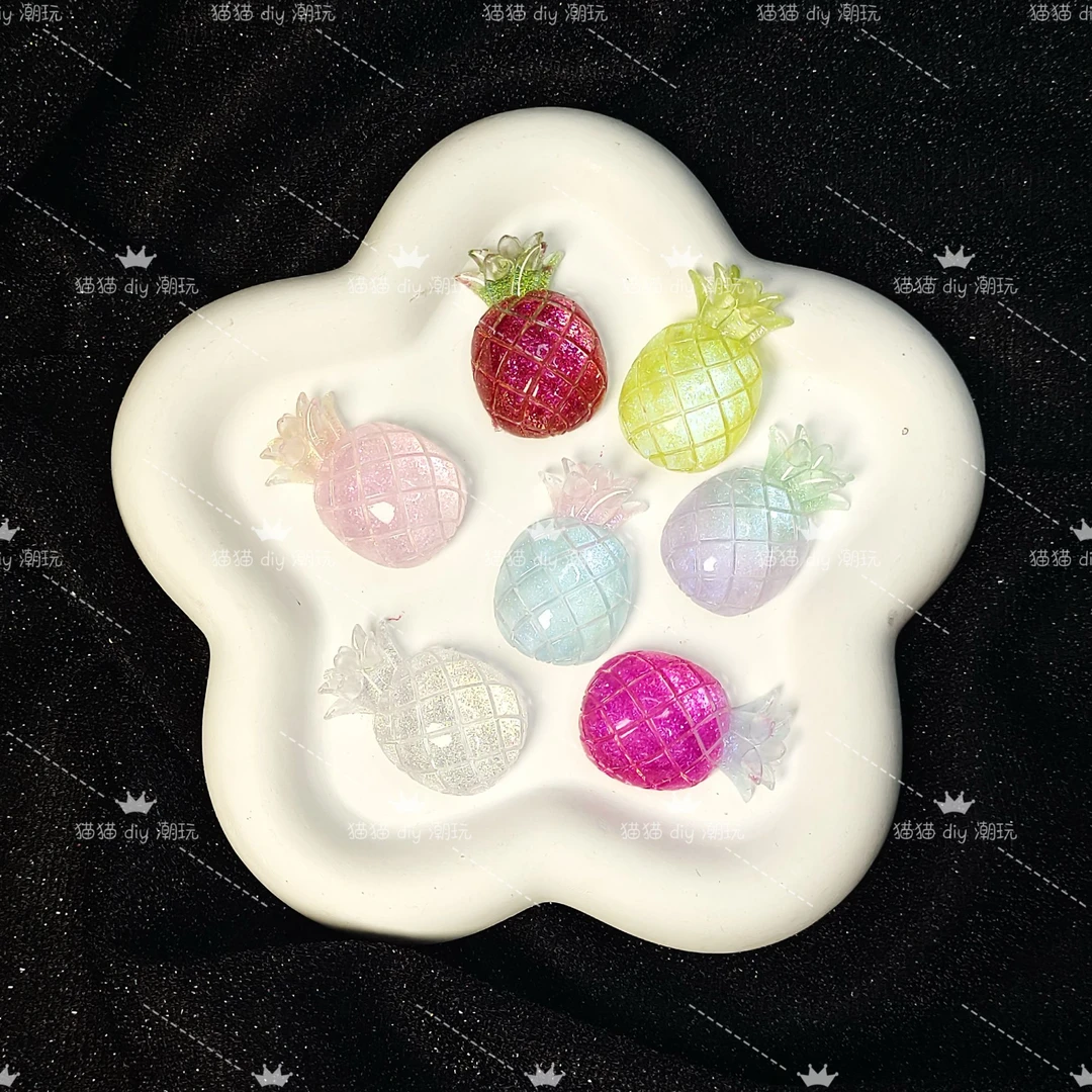 【卡3.5】【许愿+对对碰+隐藏】diy夜光变色龙冰透大菠萝