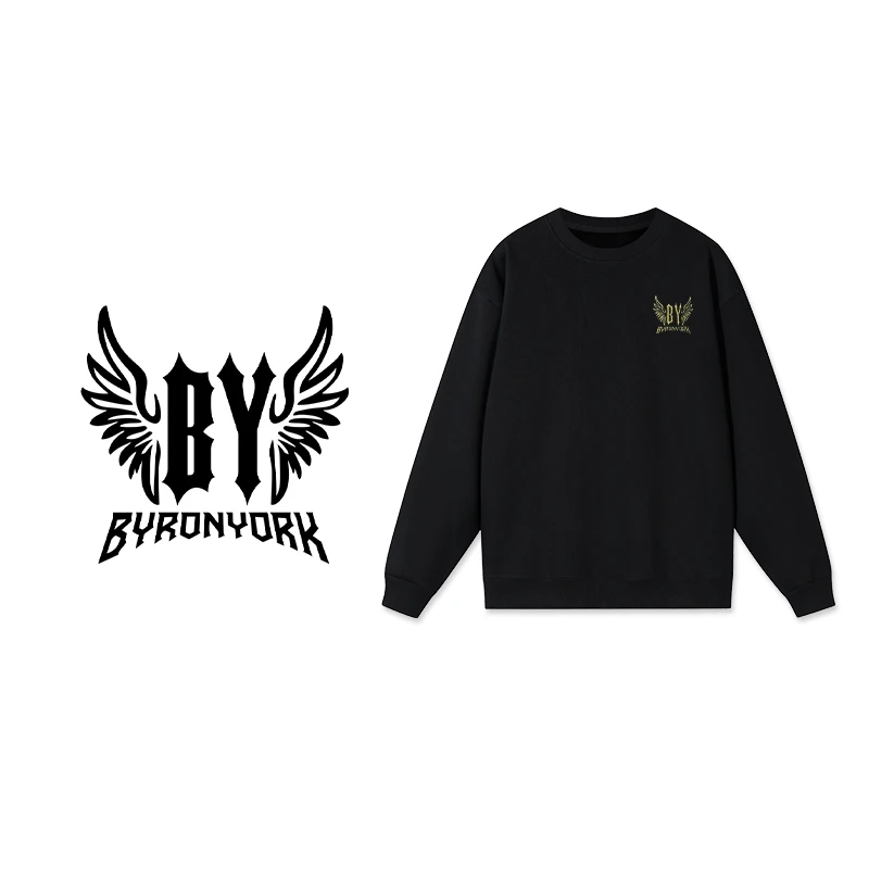 秋冬季新款圆领卫衣男宽松休闲百搭长袖印花上衣情侣款