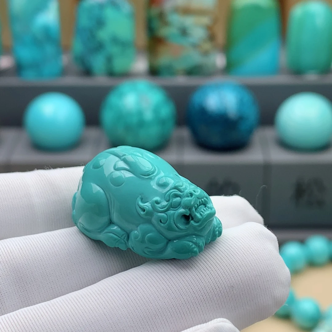 未镶嵌绿松石珠宝奇石