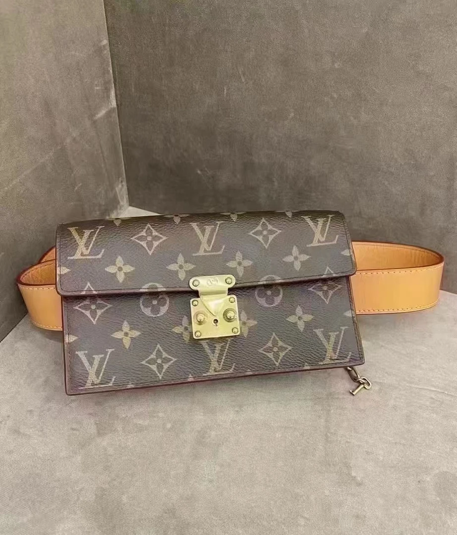 99新 LouisVuitton/路易威登 LV 路易威登 老花腰包二店/专