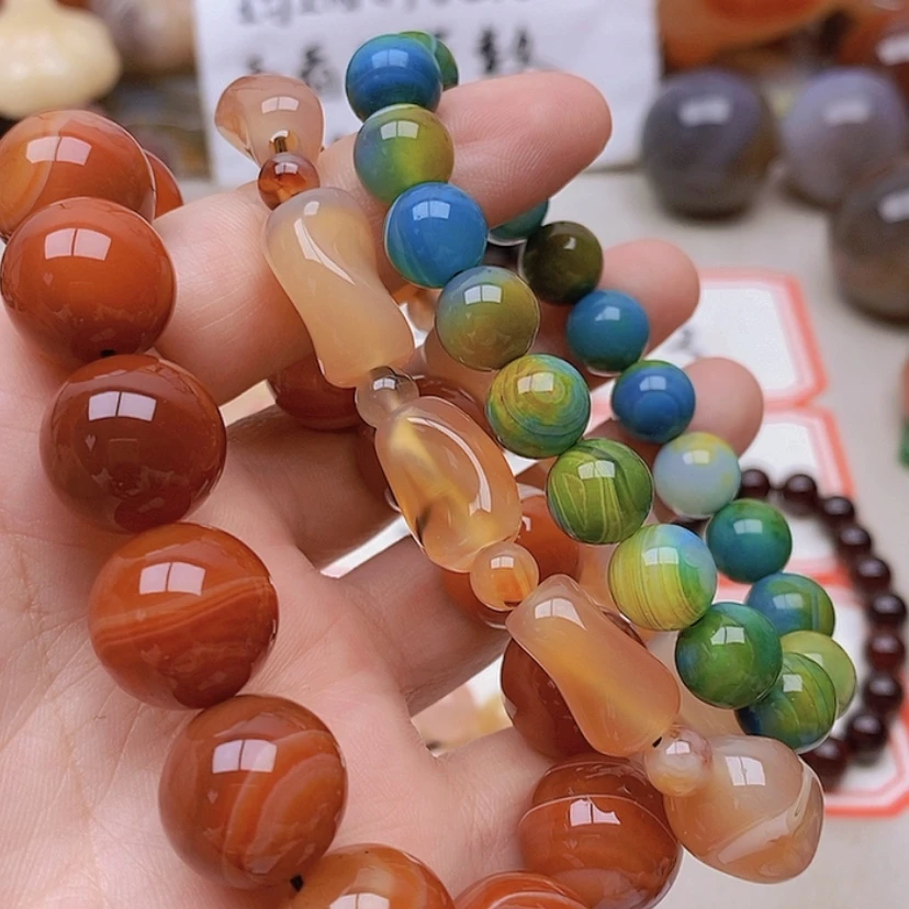 【闪购商品】未镶嵌玛瑙/玉髓珠宝半成品Y*