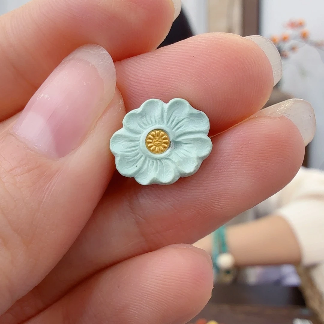 绿松石未镶嵌珠宝半成品