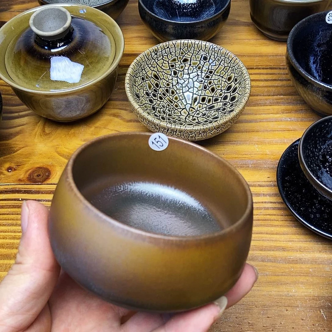 茶盏建窑建盏茶器