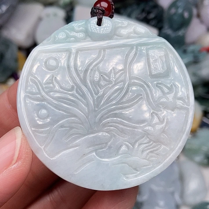 颈饰未镶嵌翡翠翡翠