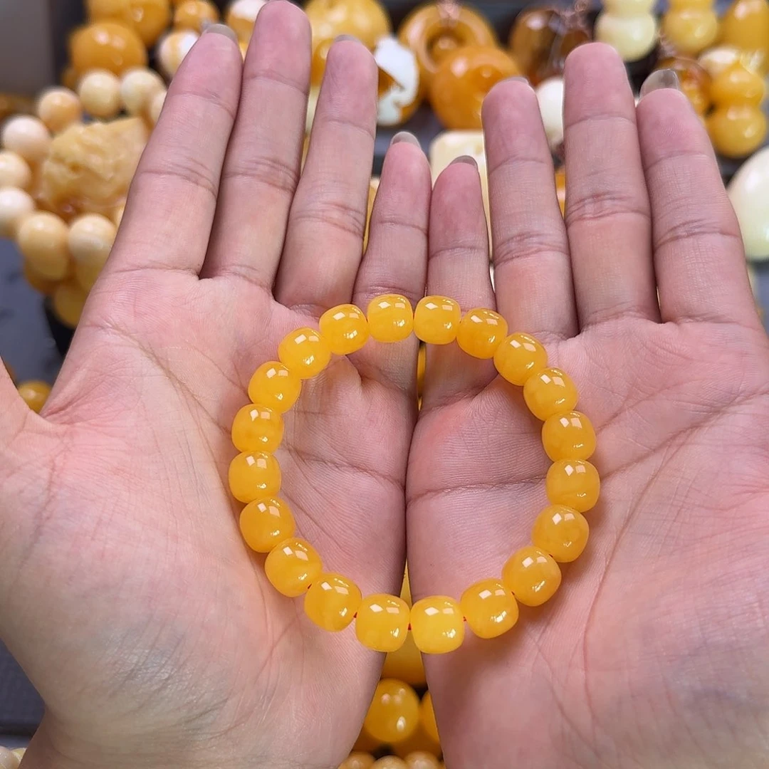 未镶嵌蜜蜡珠宝奇石同料11mm