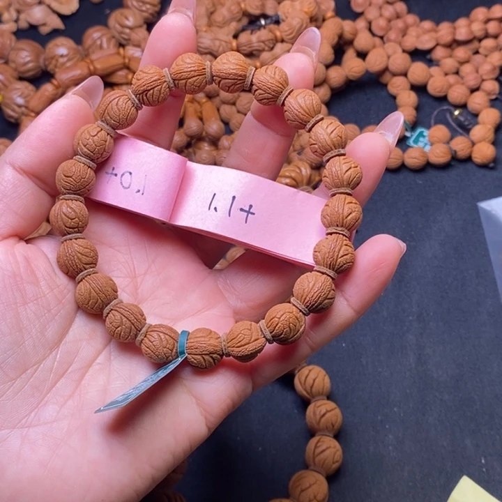 秦岭龙纹桃核21颗