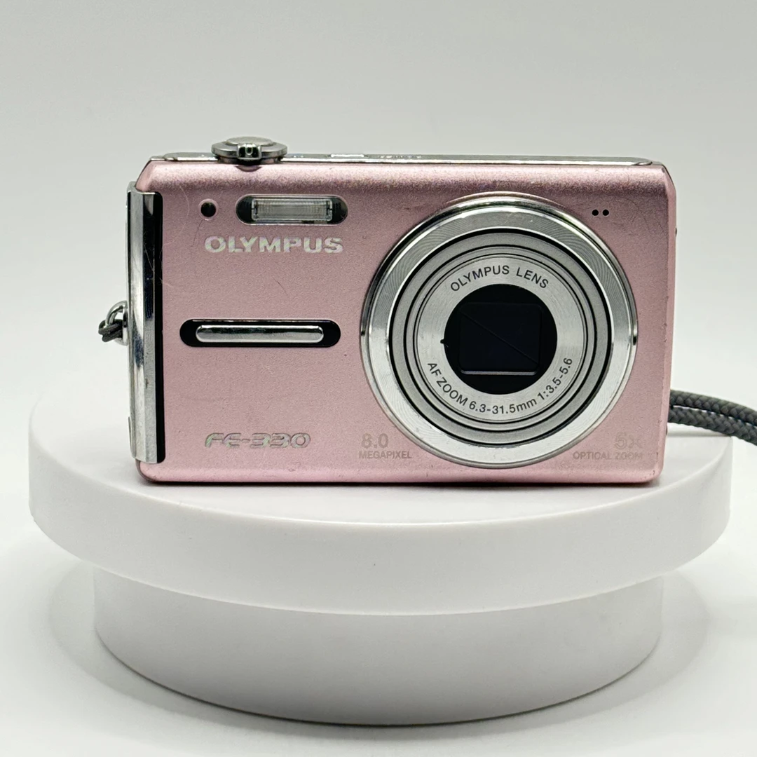 95新 Olympus/奥林巴斯 FE-330 800万像素 5倍光变 复古 no退换