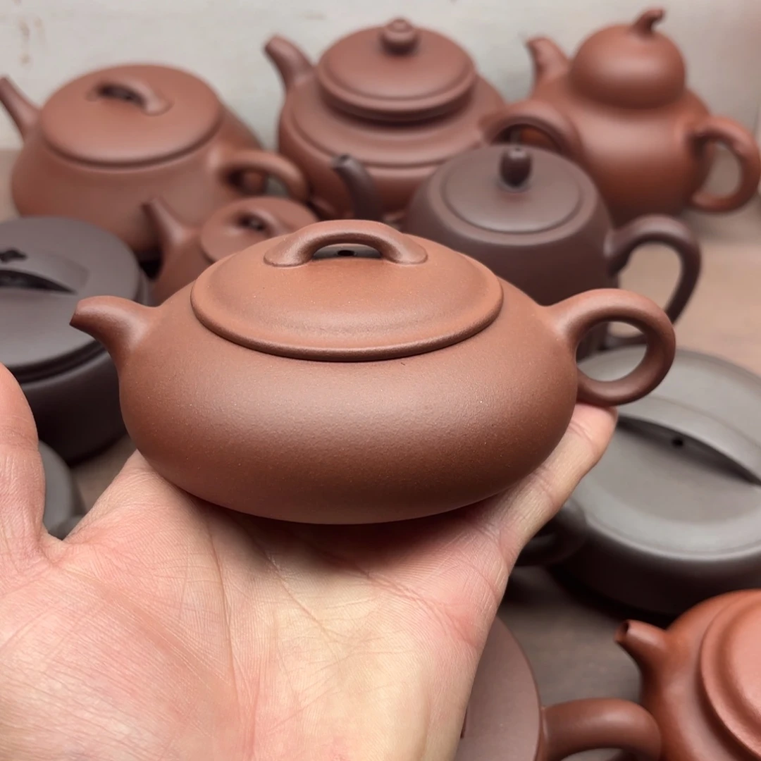 紫砂茶壶中槽清无尘容量160毫升