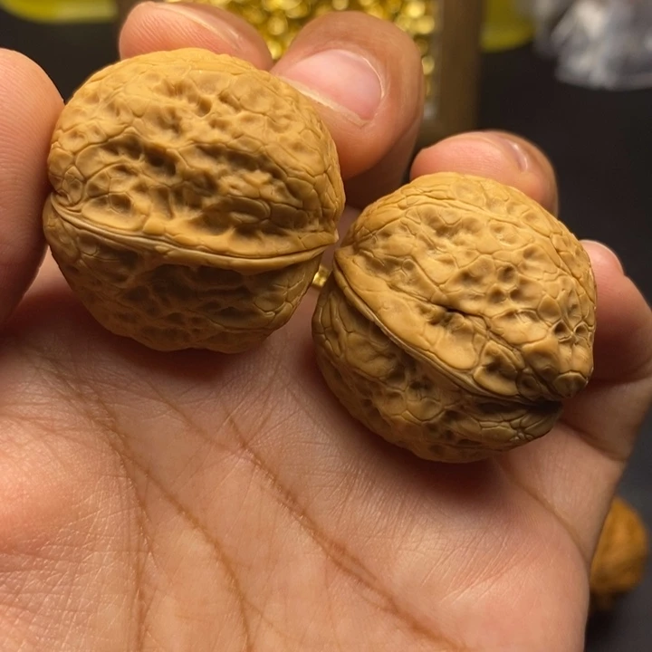 文玩核桃把件32尺蛇皮蛙