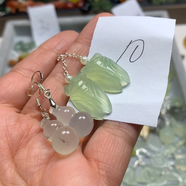 蛇纹石玉岫玉合金心**成