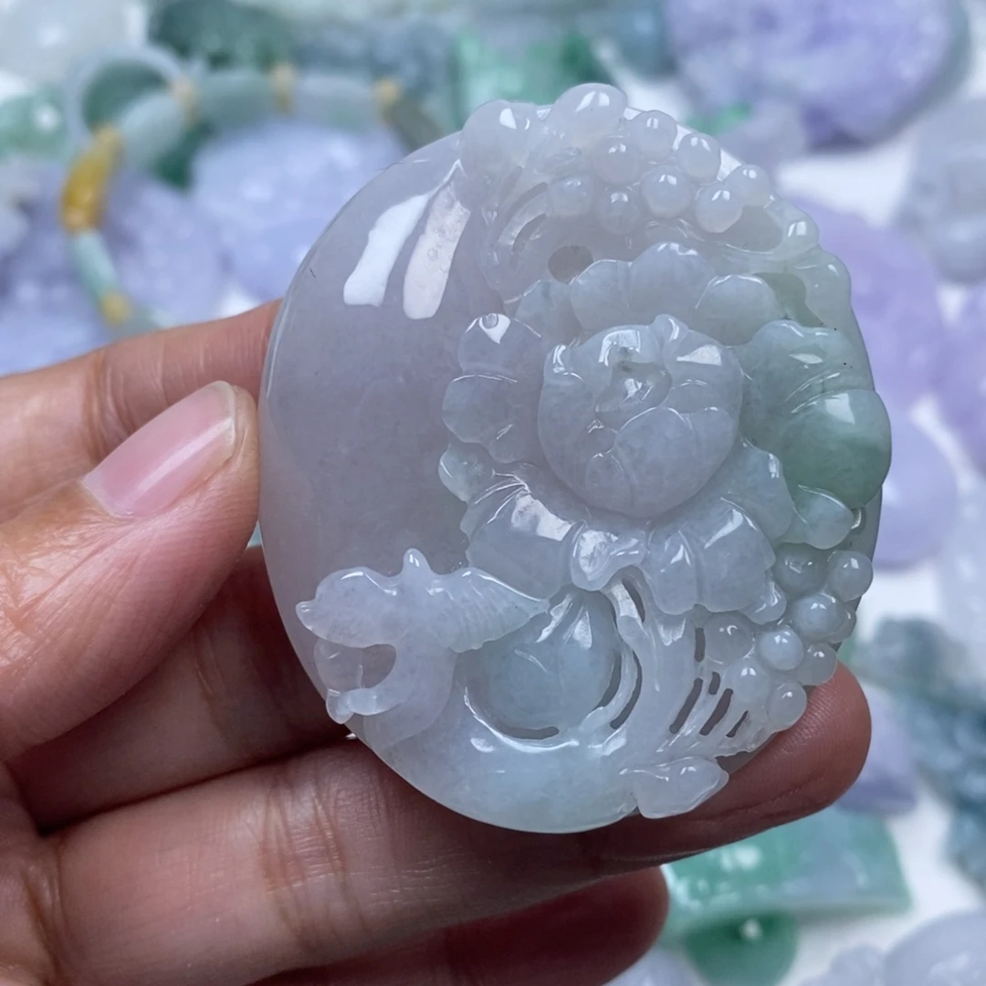 颈饰未镶嵌翡翠翡翠