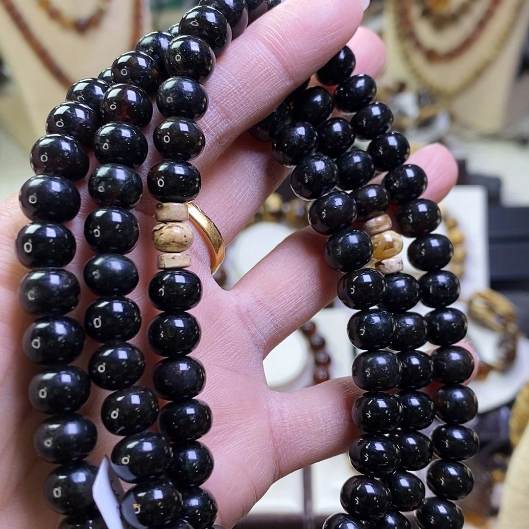 琥珀未镶嵌裸石一级翳珀9+