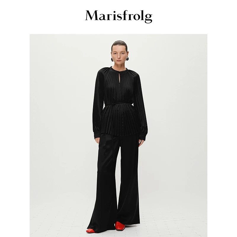 【晨晨甄选】Marisfrolg玛丝菲尔衬衫ACFZ10081