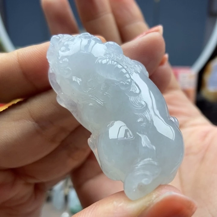 翡翠未镶嵌颈饰吊坠9