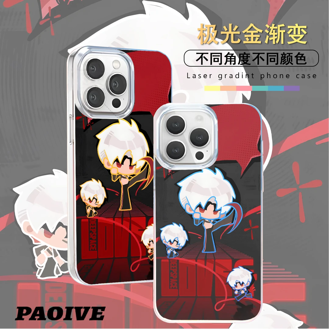 秦彻适用苹果华为vivo一加iPhone小米红米一加极光手机壳
