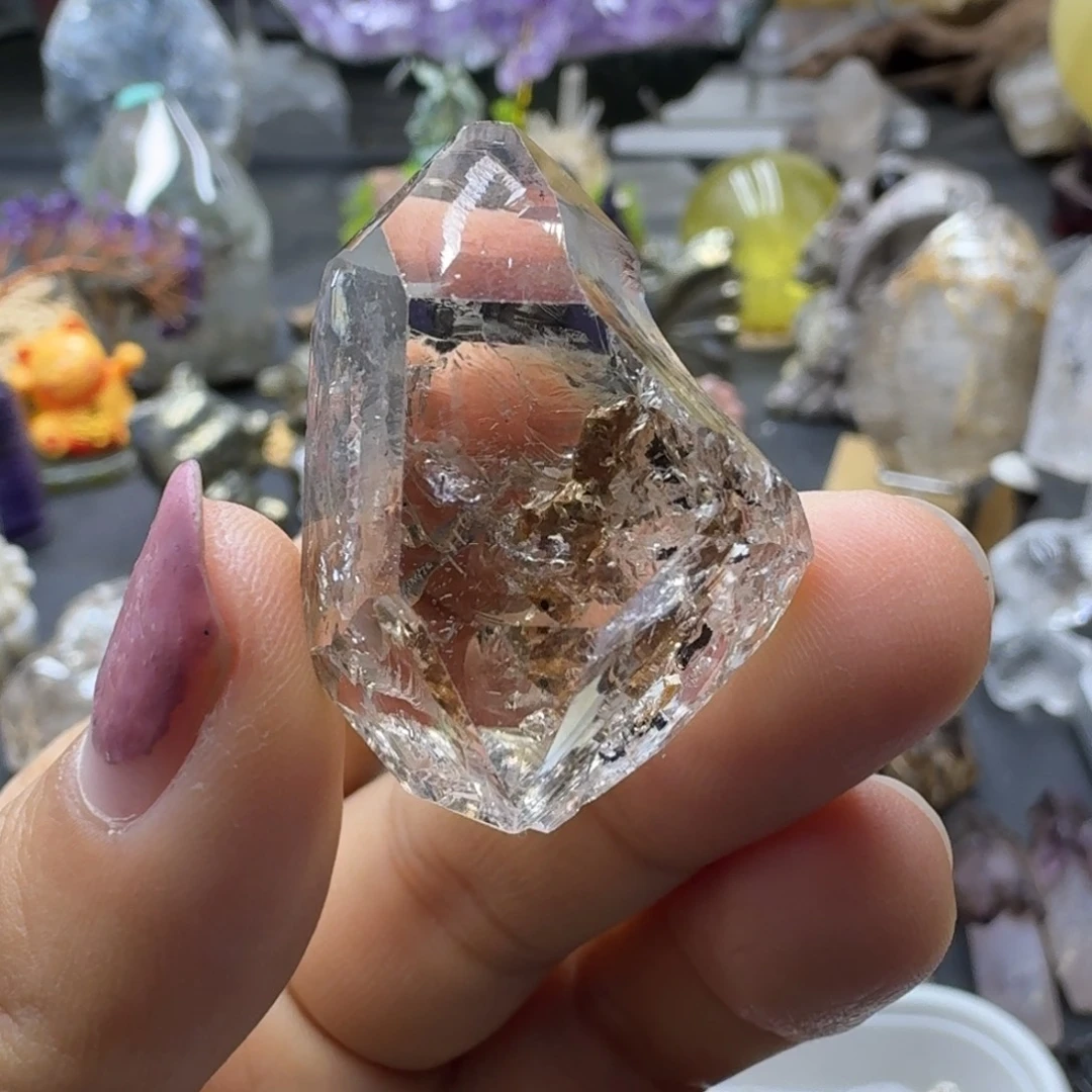 瀑布流沙闪灵的原石
