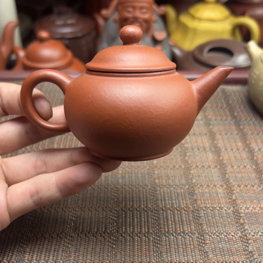 紫砂茶壶宜兴原矿紫砂壶110毫升容量