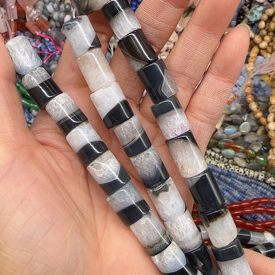 玛瑙/玉髓合金珠宝半成品水晶玛瑙10mm一条