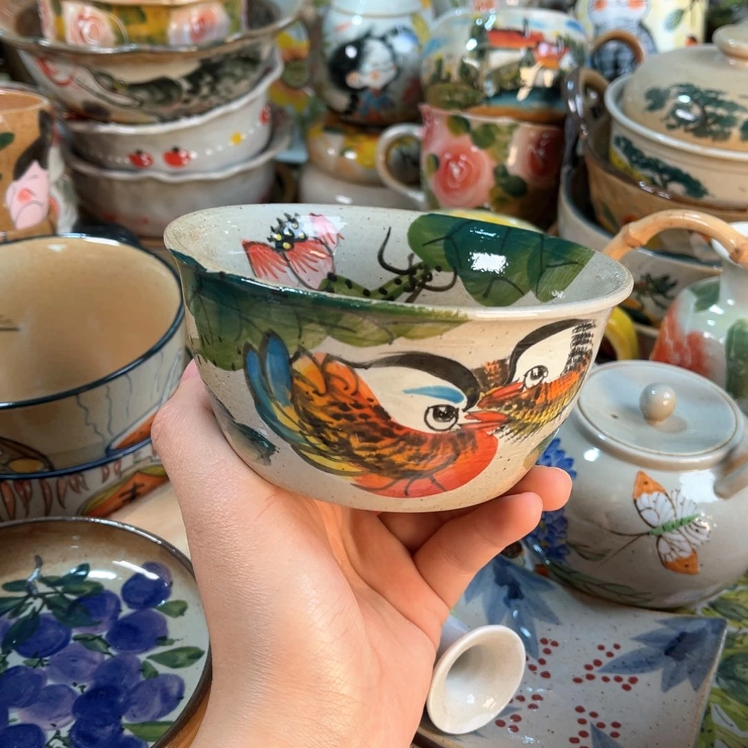 景德镇手工手绘杯