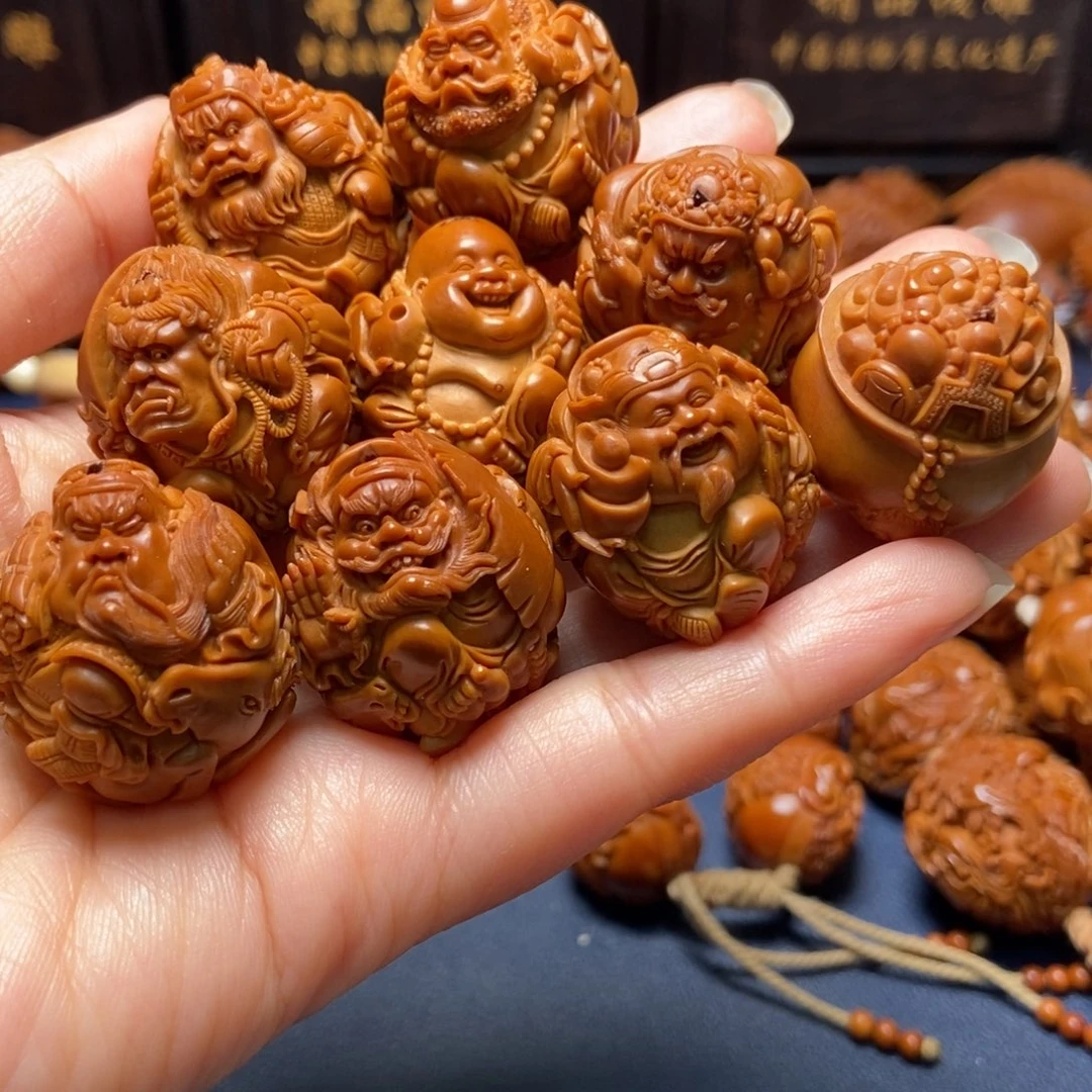 西***丶橄榄核手串/手链骑兽群仙2.5