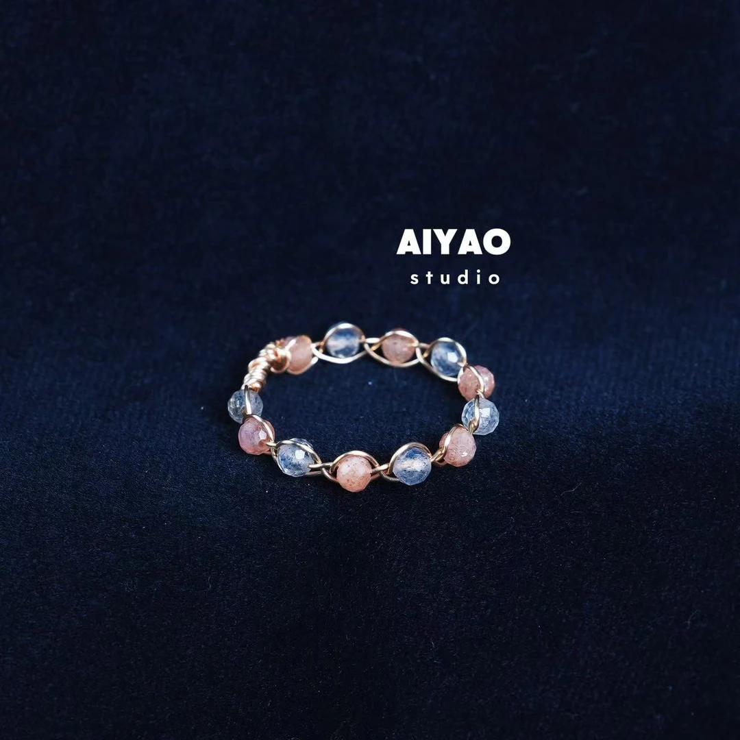 合金戒指 【AIYAO】太阳戒指A40