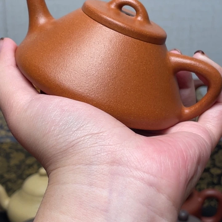 紫砂壶全手工冷黄金